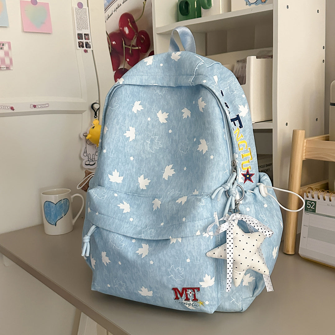 Whimsical Floral Patterned Backpack Stornfield