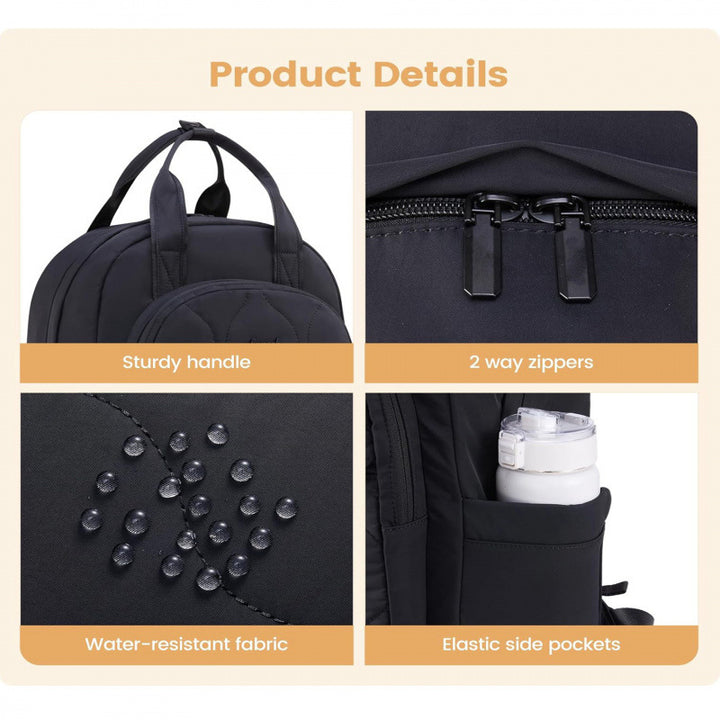 Eleganter Quilted Backpack Stornfield