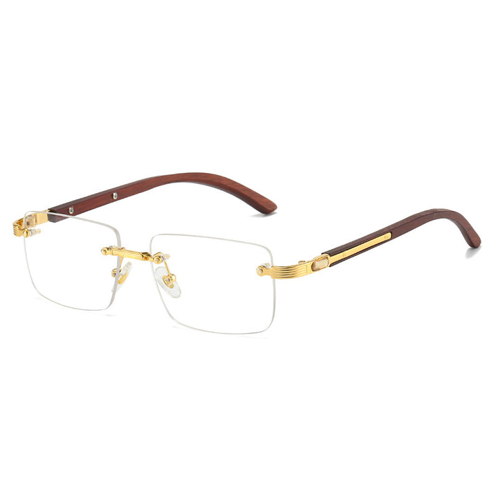 Women's Square Sunglasses with Elegant Metal Accents Stornfield