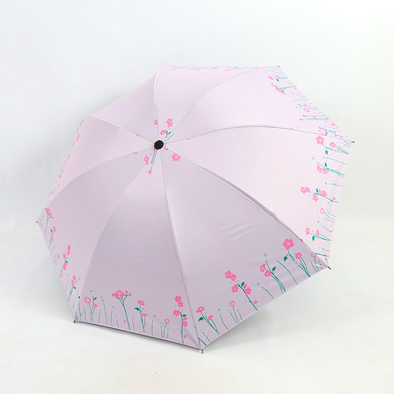 Women's umbrella with floral accents Stornfield