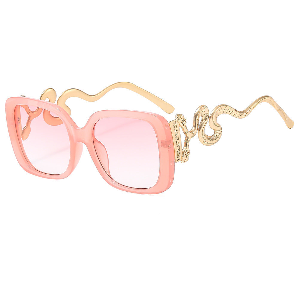 Women's extravagant designer sunglasses with luxurious snake frame Stornfield