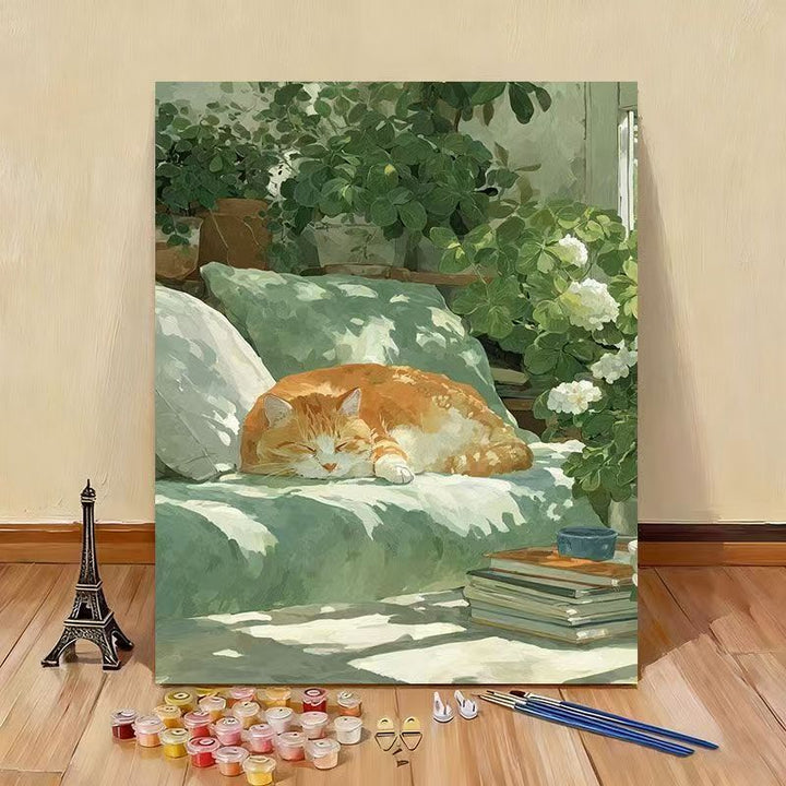 Cat-Themed Canvas Wall Art Stornfield