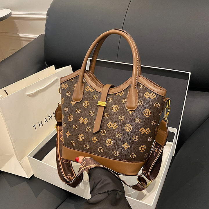 Designer Monogram Tote Handbag