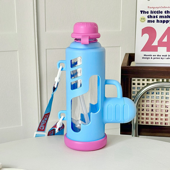 Women Trendy Water Bottle with Innovative Design and Practical Carry Handle Stornfield