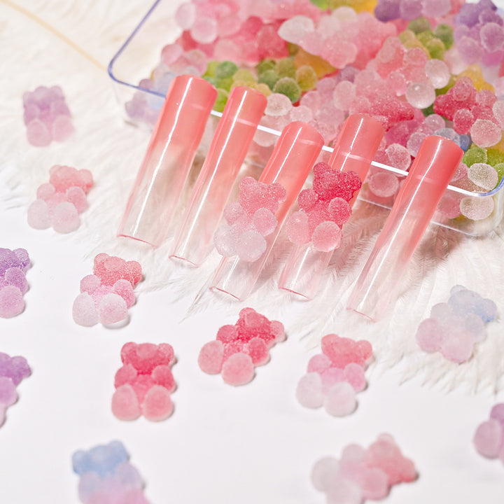 Cute Bear-Shaped Nail Art Charms