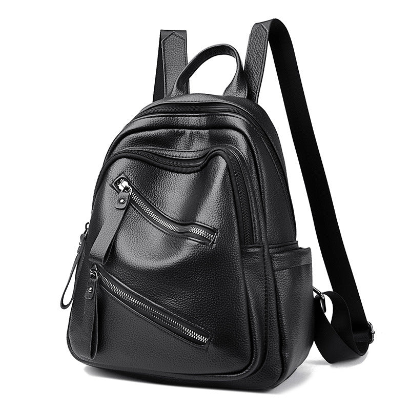 Fashionable Leather Backpack Stornfield