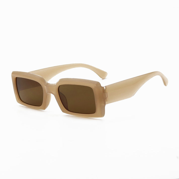 Contemporary Matte Square Sunglasses Stornfield