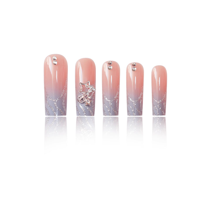 Premium Glittery Star-Designed Nail Enhancements Stornfield