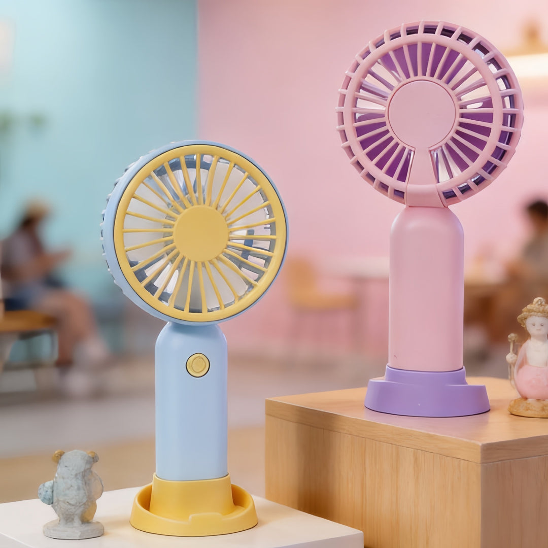 Women Portable USB Hand Fan with Flexibility Stornfield