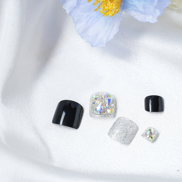 Decorative Glam Press-On Nail Set Stornfield