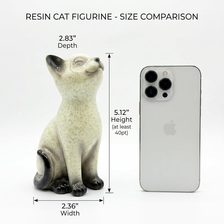 Resin statue of a cat Stornfield