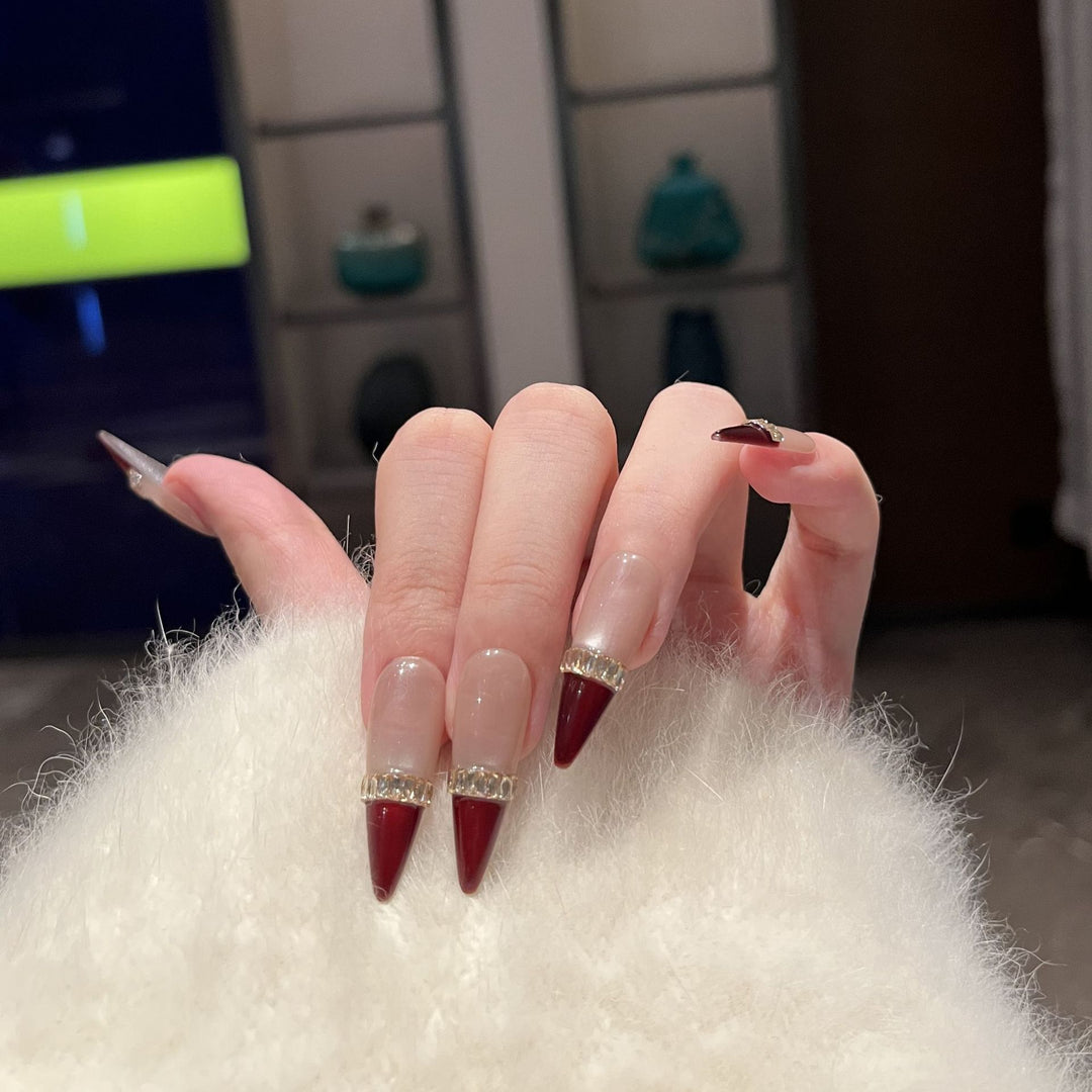 Elegant Stiletto Nail Art Set
