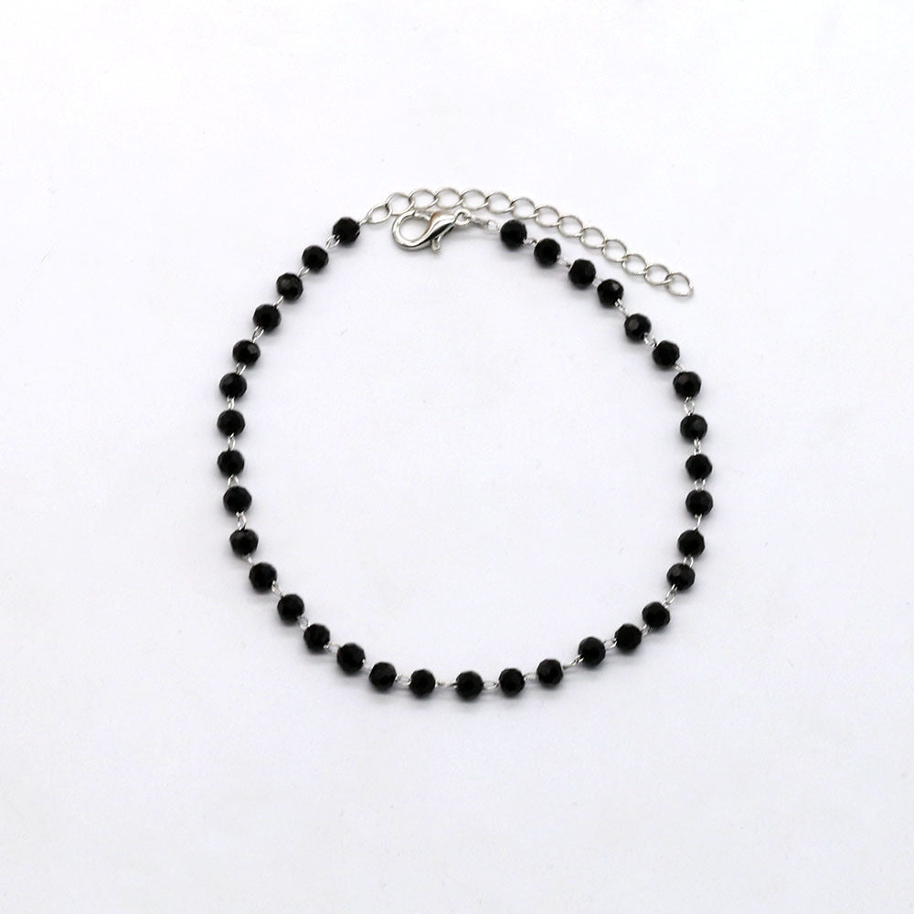 Black Beaded Anklet Stornfield