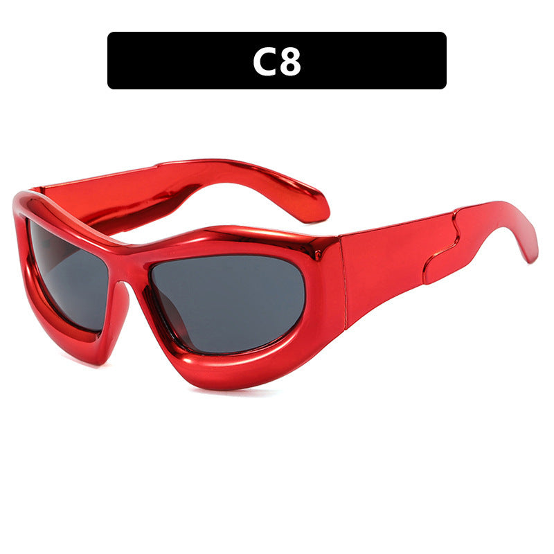 Women's Sporty Sunglasses with Futuristic Design Stornfield