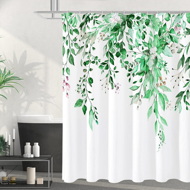 Floral Patterned Shower Curtain Stornfield