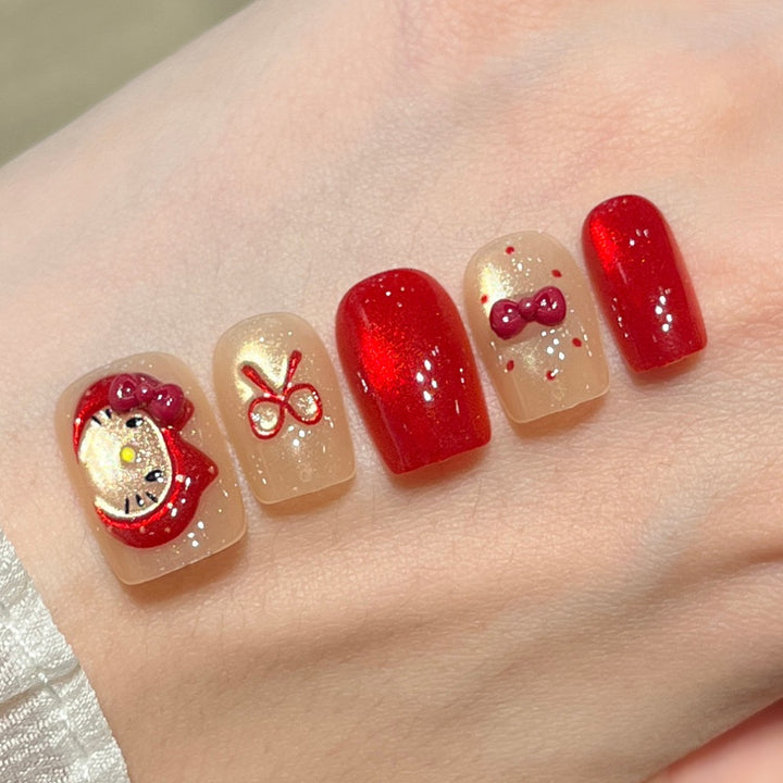 Decorative Press-On Nails Stornfield
