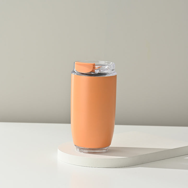 Ladies Insulated Mug with Flip Lid and Non-Slip Silicone Surface Stornfield