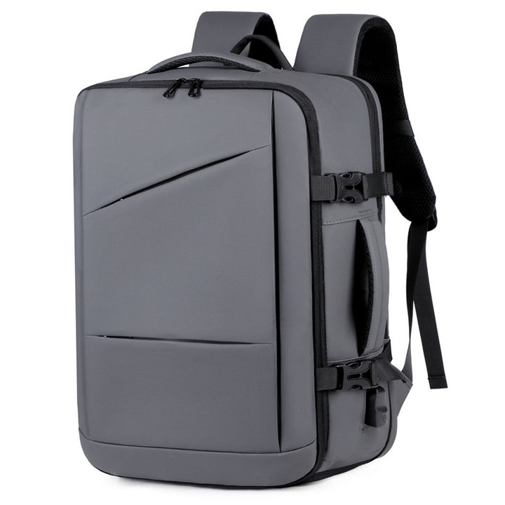 Functional Business Backpack with Expandable Storage and Ergonomic Straps Stornfield
