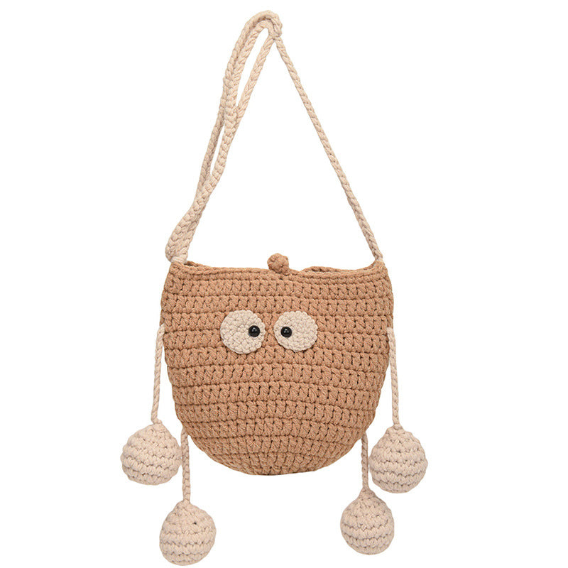 Cute Character Mini Crochet Handbag