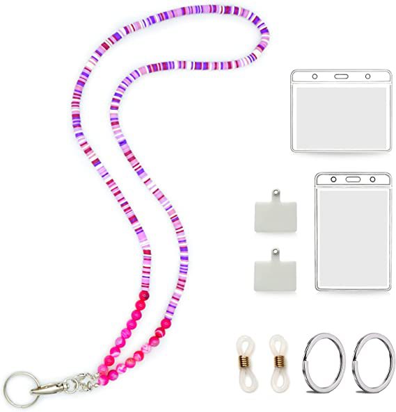 Beaded ID Badge Lanyard Stornfield