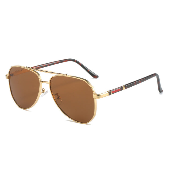 Women's designer sunglasses with oval frame and luxurious accents Stornfield