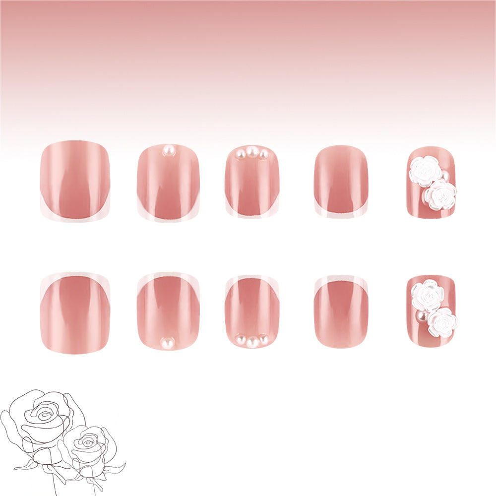Decorative Floral Press-On Nails Stornfield 1787543134