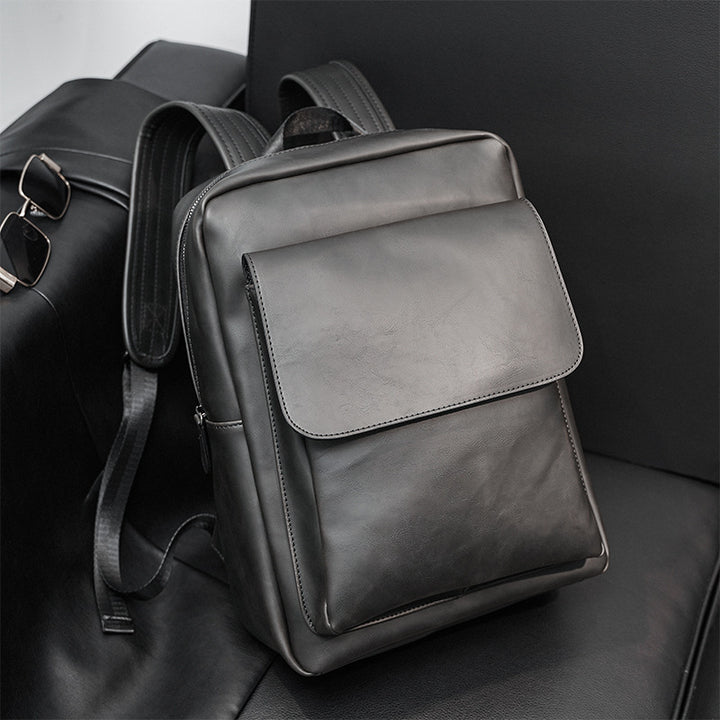 Elegant Backpack Made of High-Quality Faux Leather with Multifunctional Compartments Stornfield