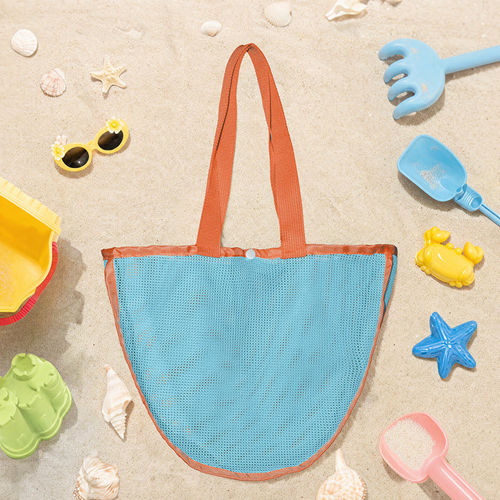 Practical Beach Bag in Net Design Stornfield