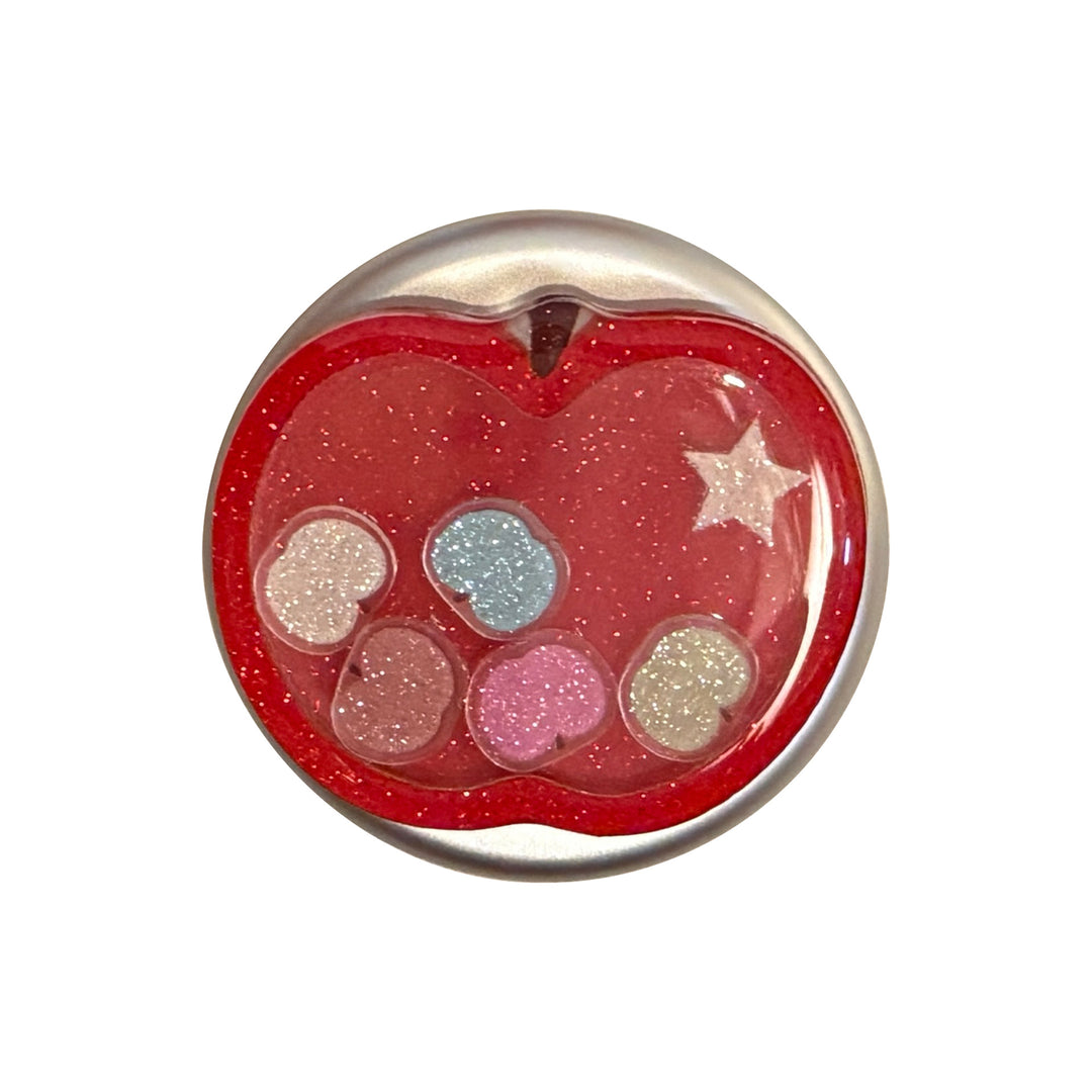 Funnier apple motif smartphone finger holder Stornfield