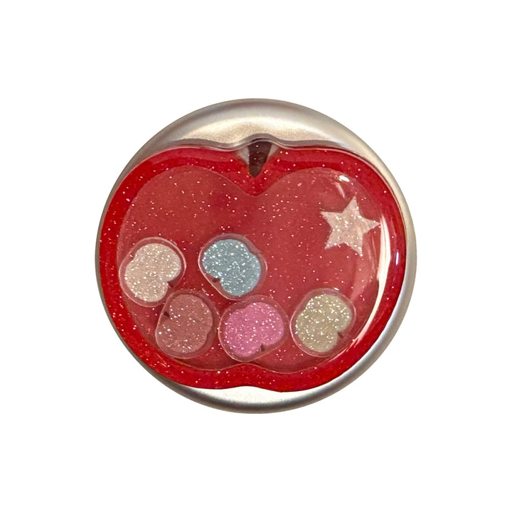 Funnier apple motif smartphone finger holder Stornfield