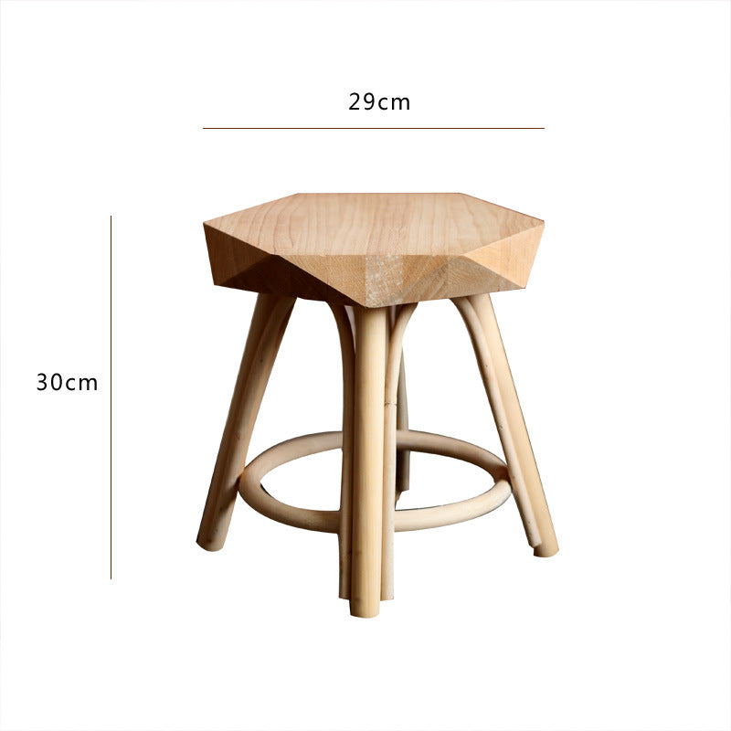 Modern stool made of high-quality Stornfield wood