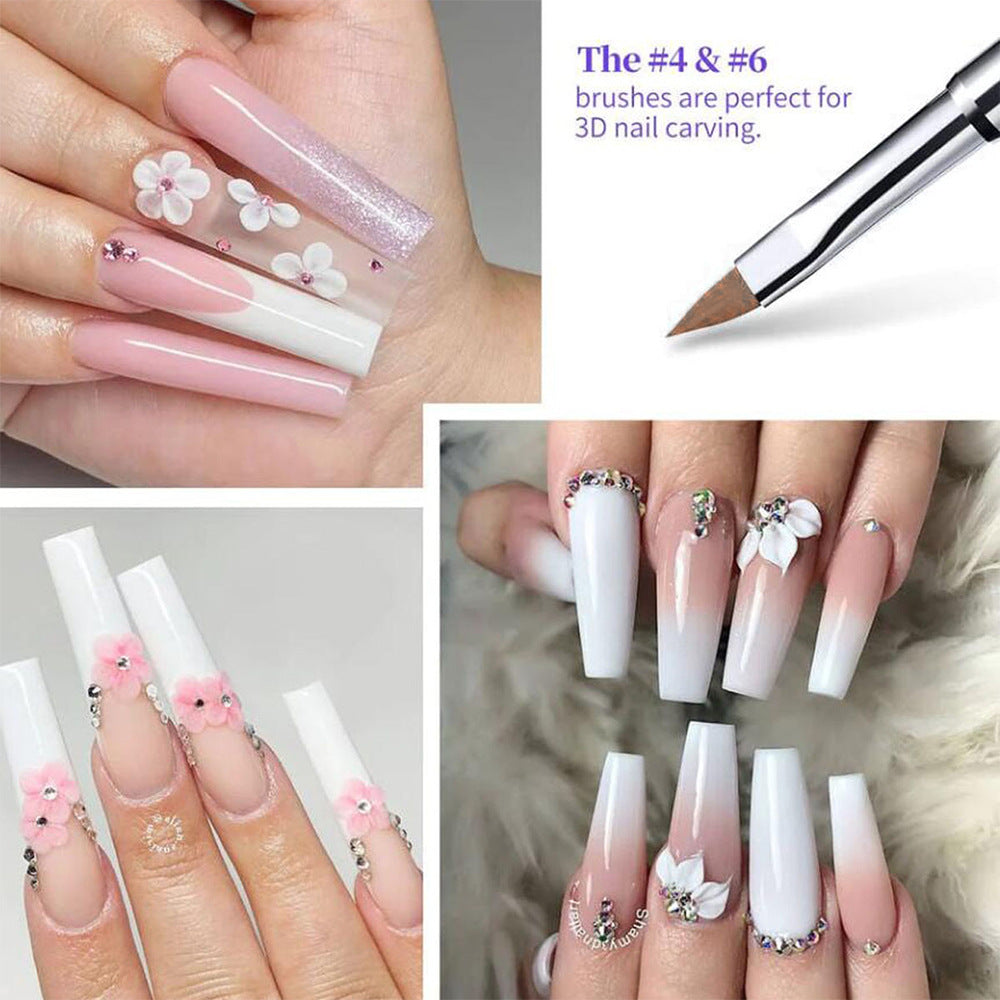 Precision Nail Art Detailing Brush Set Stornfield