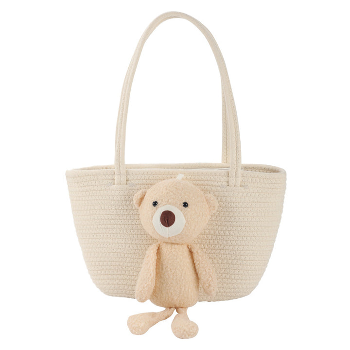 Women's handbag with cute cuddle bear accent Stornfield