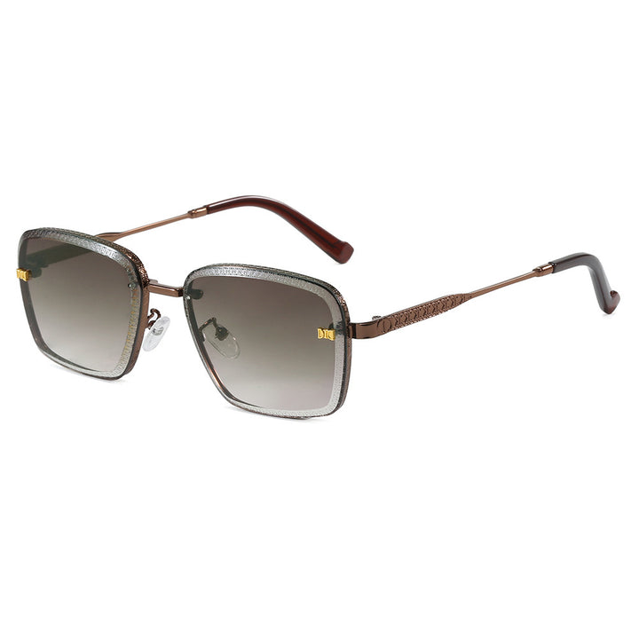 Women’s fashionable square sunglasses with luxurious details Stornfield