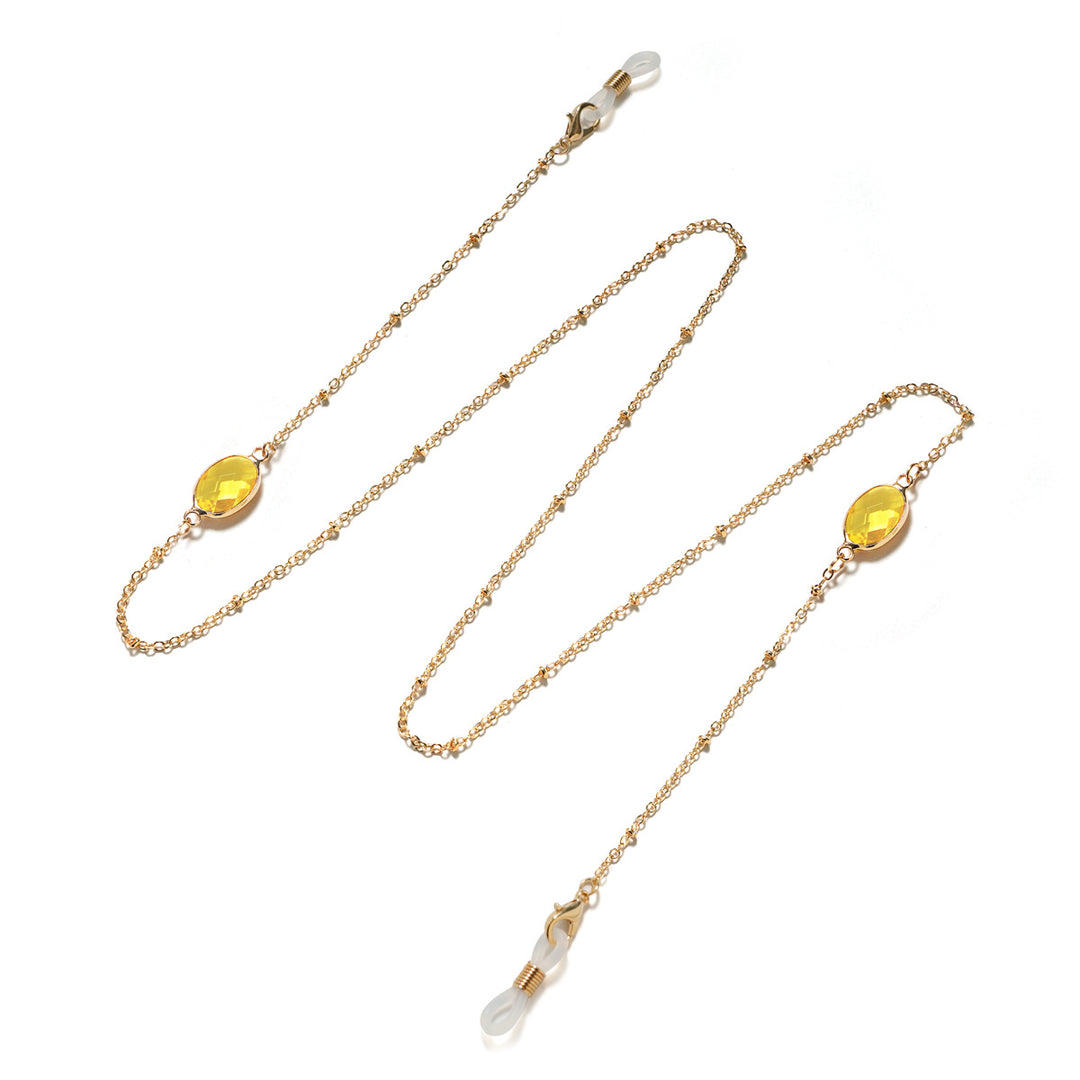 Elegant Gemstone-Embellished Eyewear Holder Stornfield