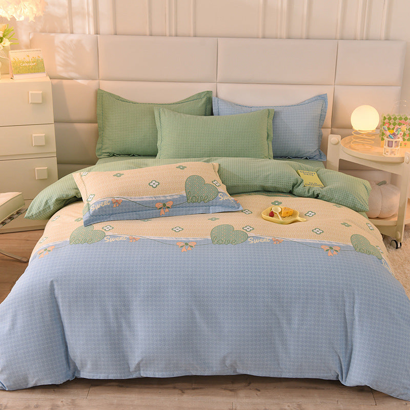 Luxury Striped Bedding Set