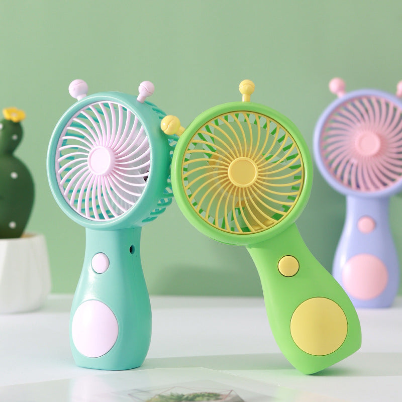 Unisex nan compact rechargeable quiet handheld fan with adjustable tilt Stornfield
