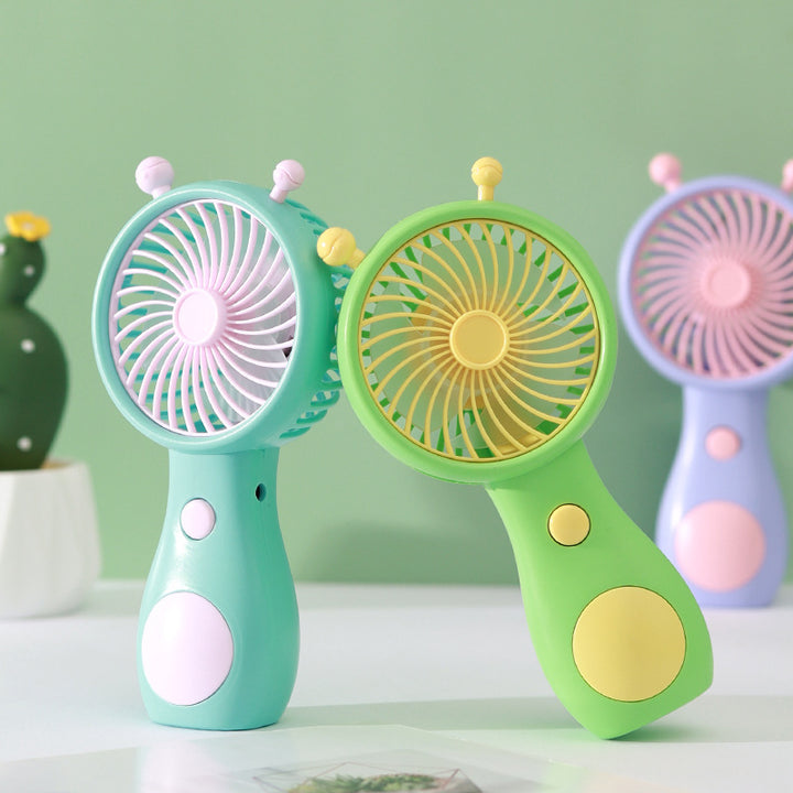 Unisex nan compact rechargeable quiet handheld fan with adjustable tilt Stornfield