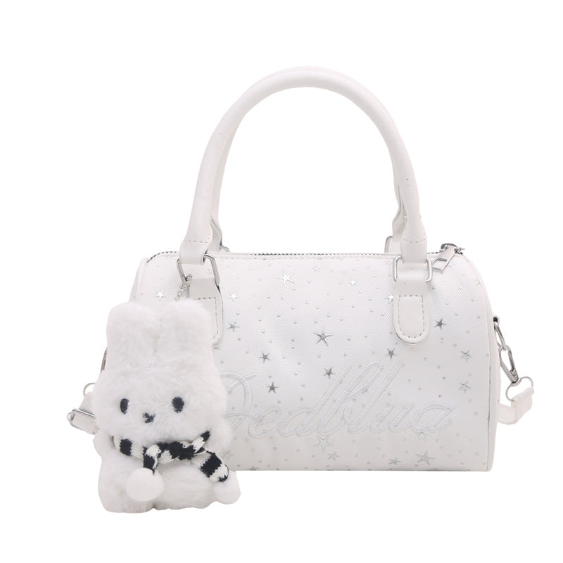 Stylish Star-Embellished Handheld Bag