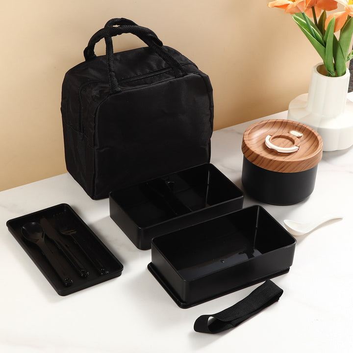Insulated Lunch Cooler Bag with Compartments
