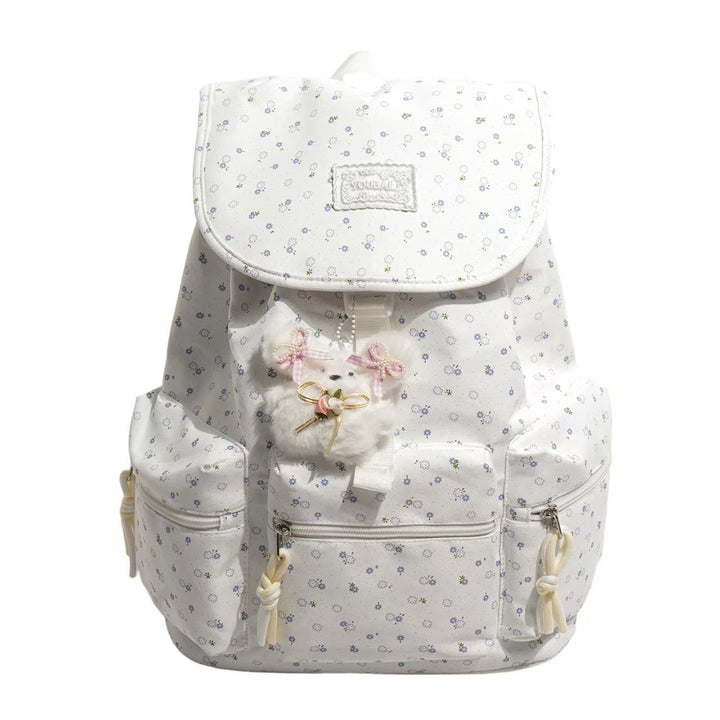 Children's Cute Floral Print Backpack Stornfield
