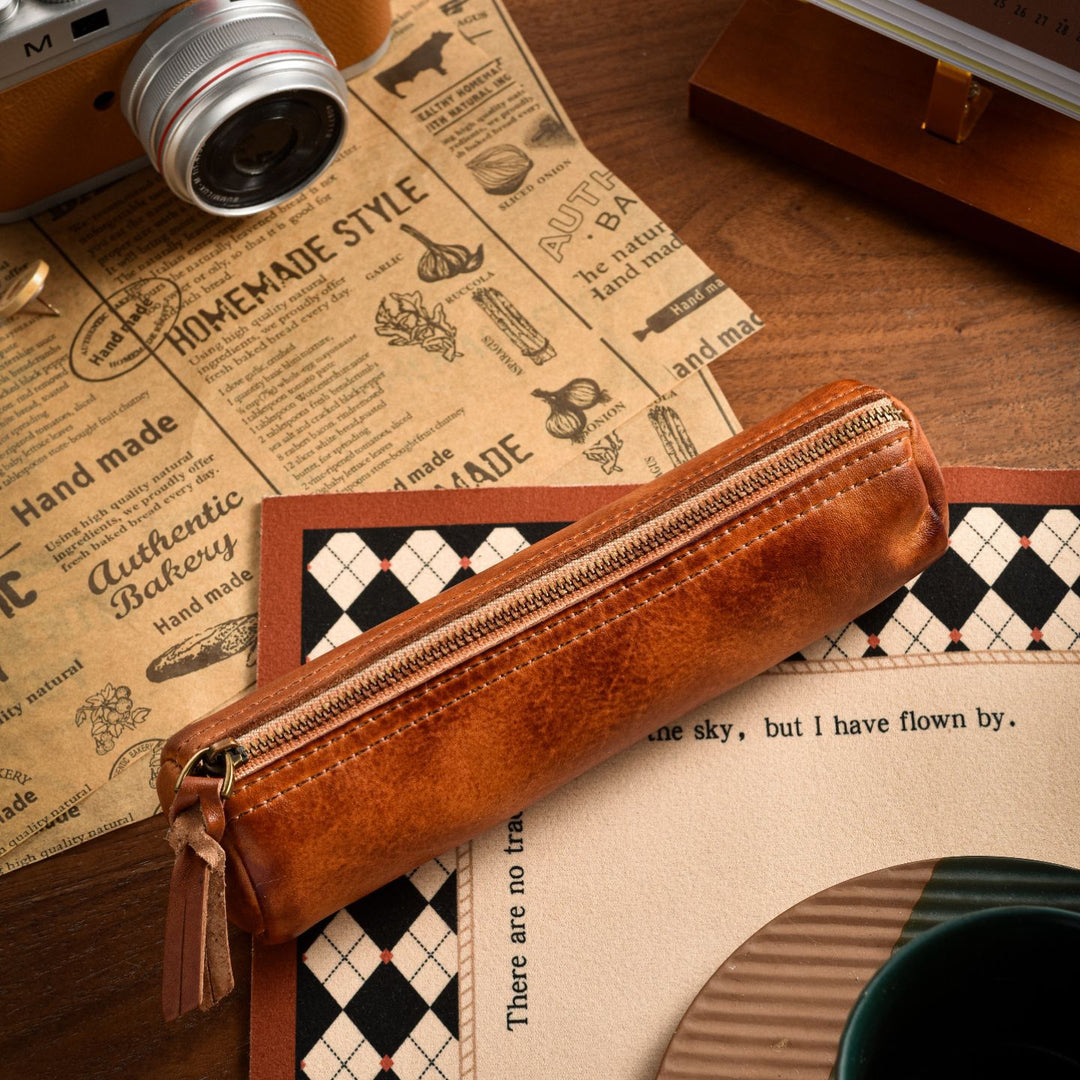 Leather Pencil Case