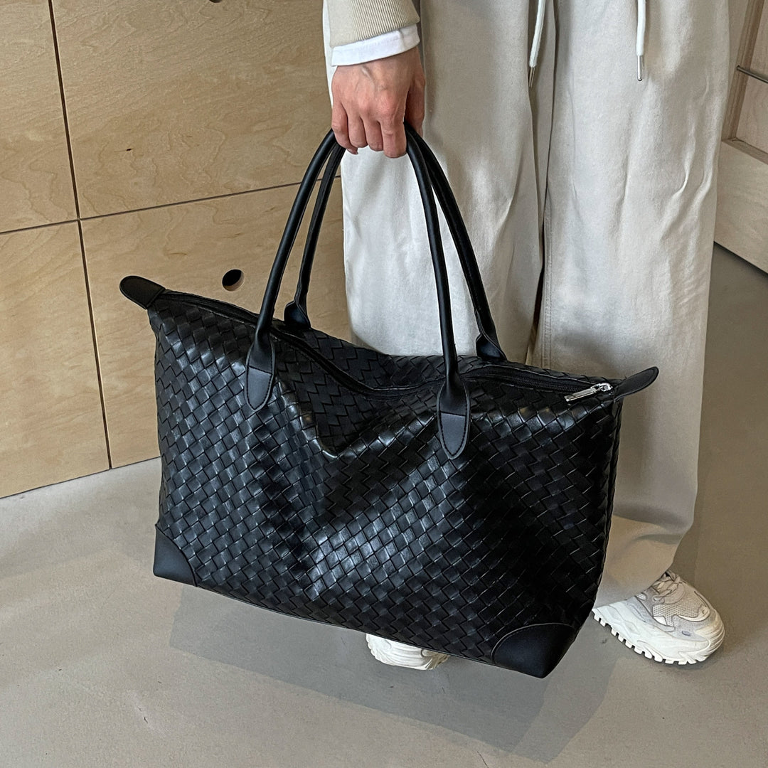 Luxurious ven Leather Travel Duffle Bag Stornfield