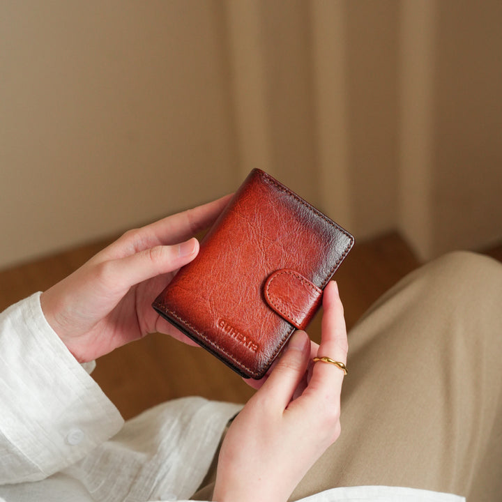 Premium Leather Card Wallet