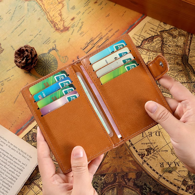 RFID-Blocking Leather Card Holder Stornfield