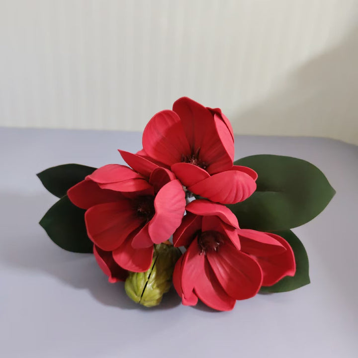 Artificial Magnolia Flower Bouquet