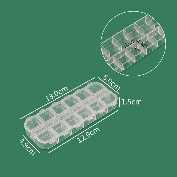 Multi-Compartment Craft Supply Box Stornfield