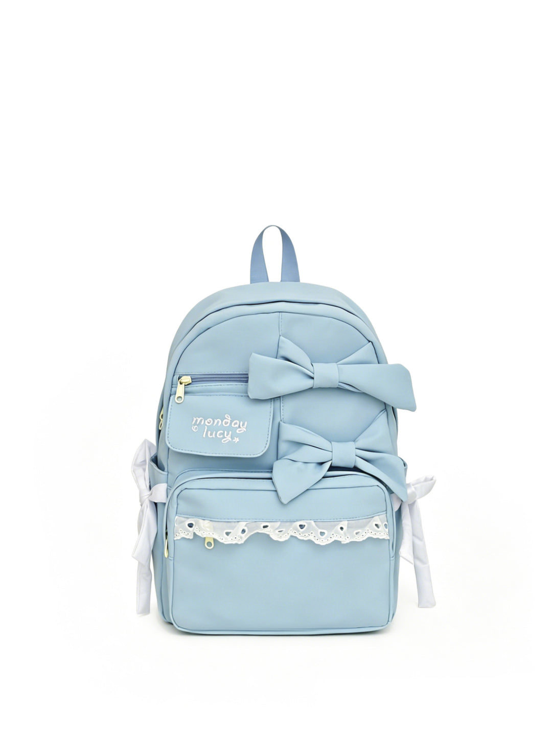 Cute Bow-Accent School Backpack Stornfield