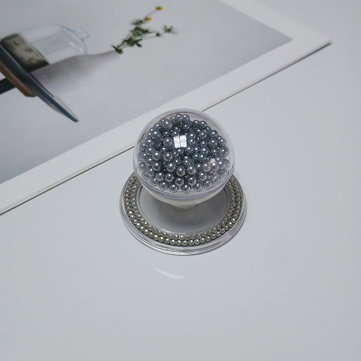 Decorative Beaded Cosmetic Mirror Stornfield