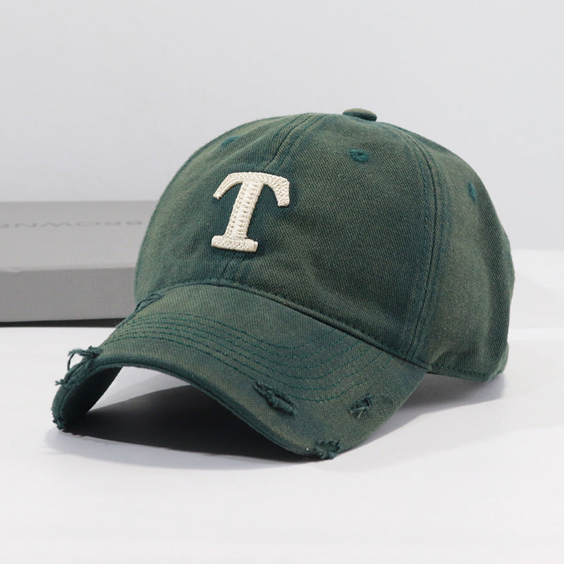 Men's Distressed Denim Cap Stornfield